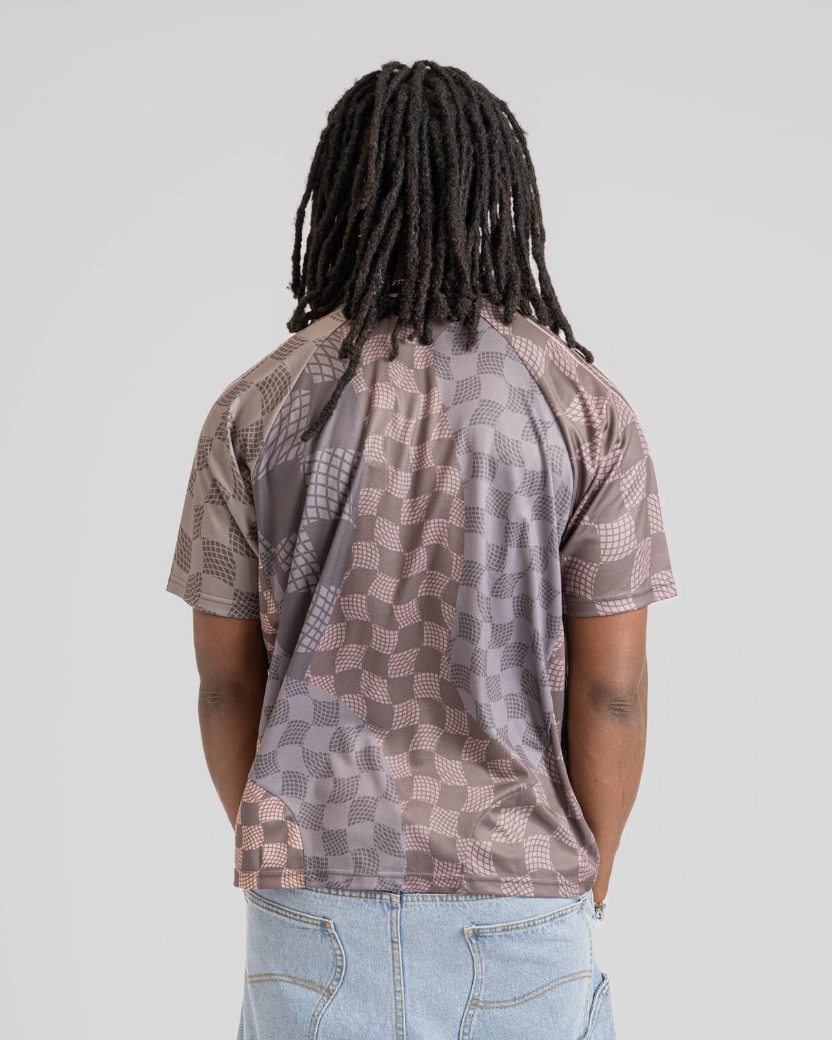 Dime Checkered Home Jersey | DIMESU254GRY | AFEW STORE